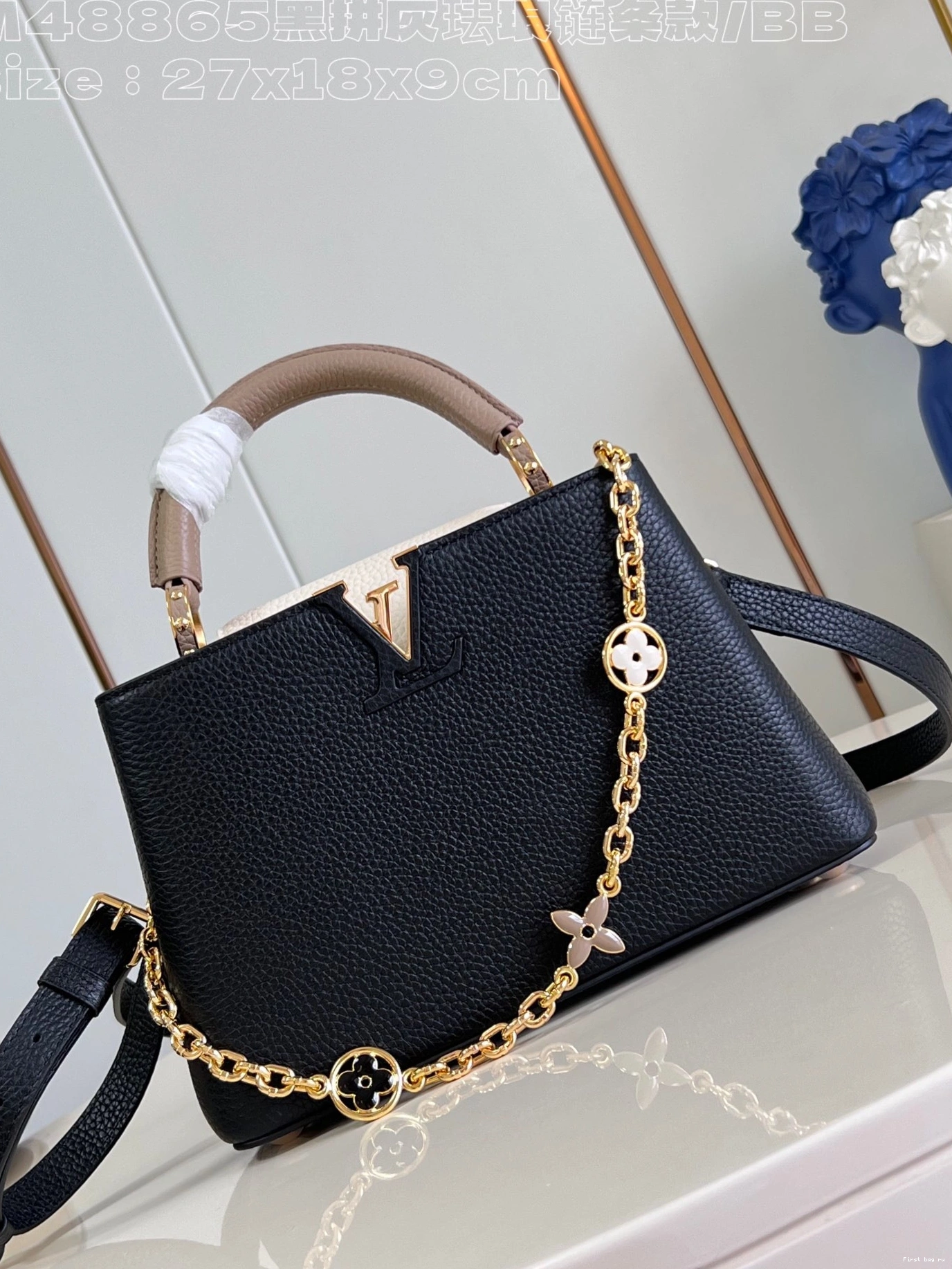Frstbag ru BB-27*18*9CM VUITTON CAPUCINES LOUIS 0729
